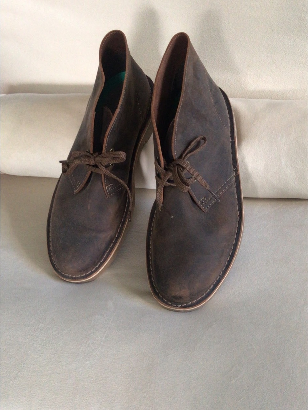 Men’s Clarks Collection Extreme Comfort with Ortholite Brown Leather Chukka Boot